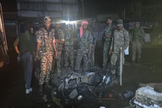 Stone pelting in Giridih