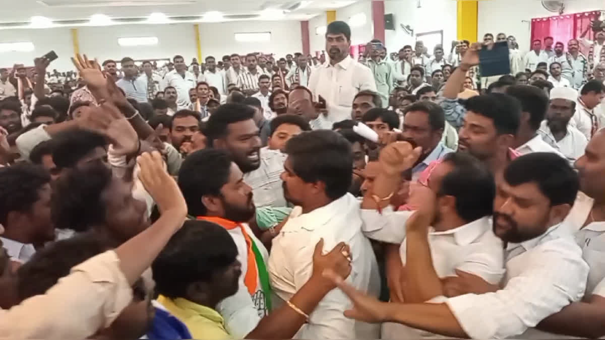 Congress Internal Clashes in Parkal