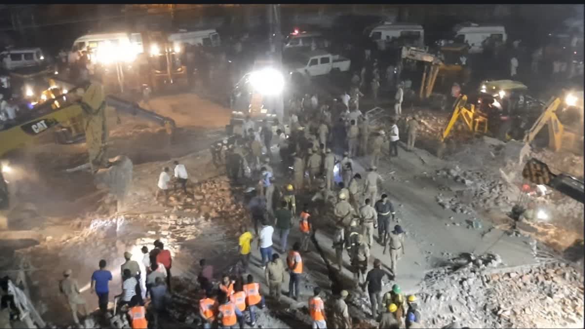 BUILDING COLLAPSED IN MUZAFFARNAGAR