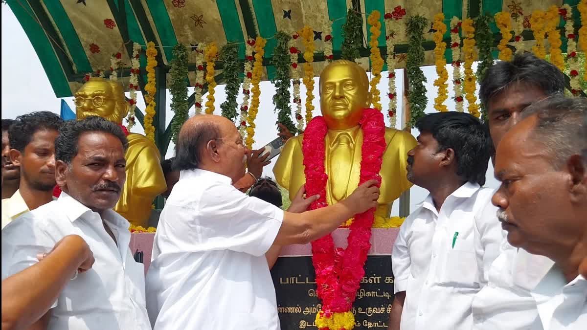 RAMADOSS ON VANNIYAR RESERVATION