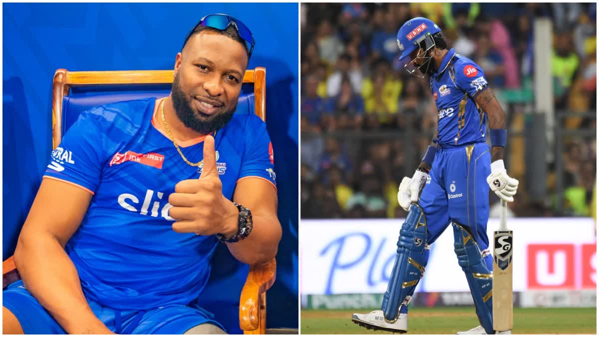 Kieron Pollard praised Hardik Pandya