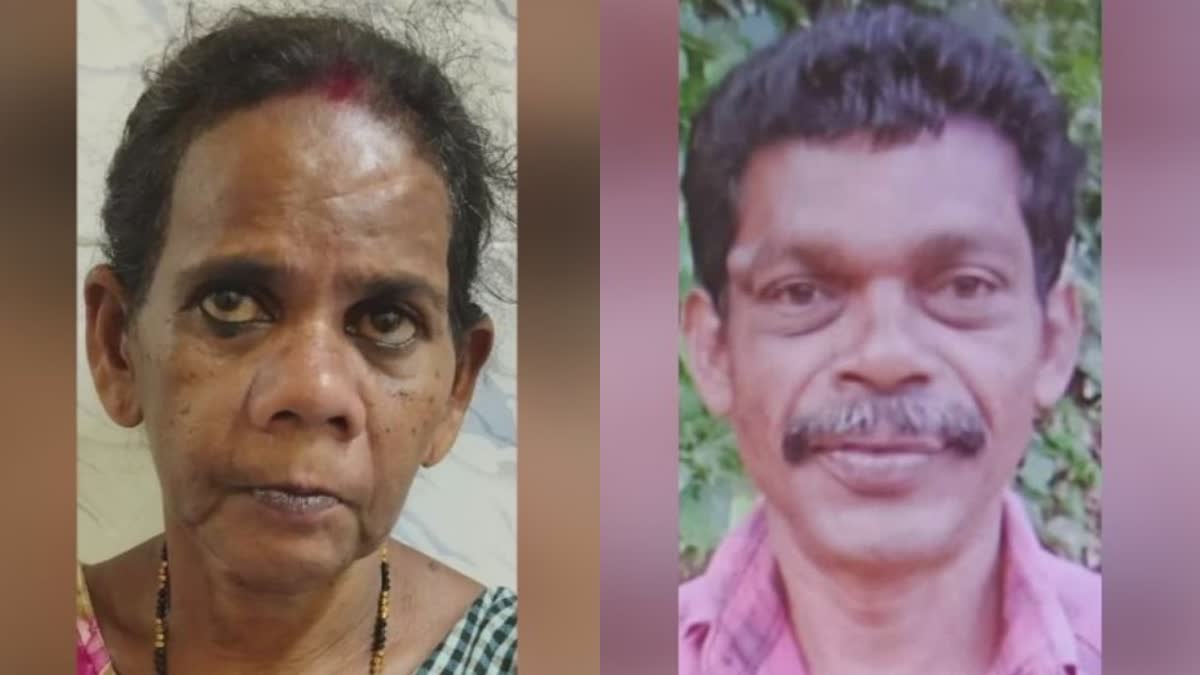 WIFE KILLED HER HUSBAND  MURDER CASE  MURDER IN PATHANAMTHITTA  ഭർത്താവിനെ തലക്കടിച്ചു കൊന്നു