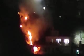 Fire in mussoorie