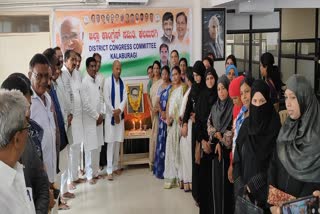 The 133rd birth anniversary of Dr Babasaheb Ambedkar was celebrated at Gulbarga District Congress Office