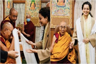 KANGANA MET DALAI LAMA