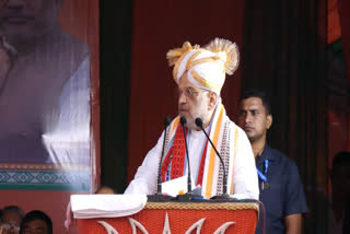 Union Minister Amit Shah while addressing a rally here on Monday said that this election is between forces trying to break Manipur and those keeping it united.