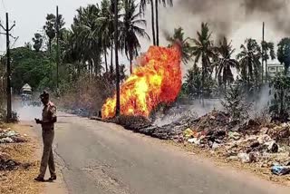 Gas_Pipe_Line_Leak_At_Eluru