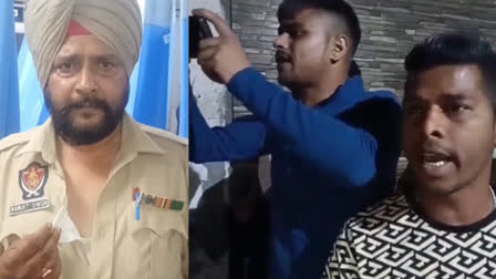 The villagers attacked the police and excise employees who went to raid in Amritsar, the uniform was torn