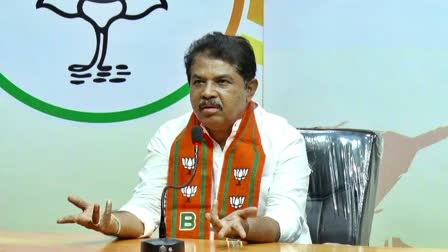 Opposition Leader R Ashok addressed the press conference.