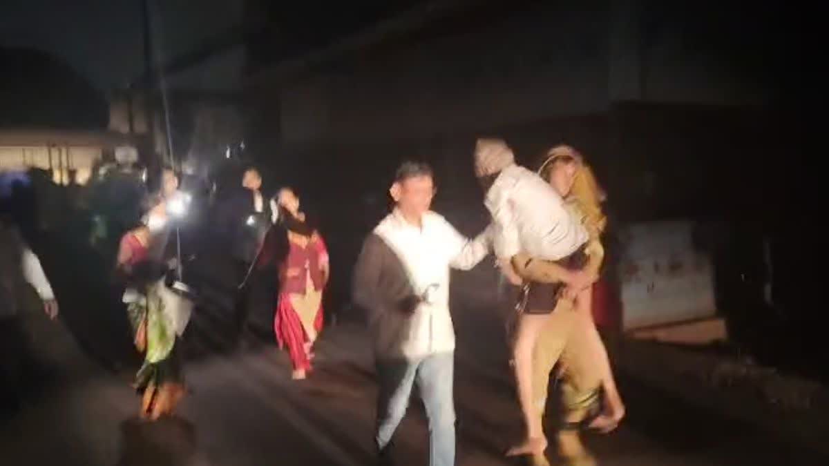 Massive fire at Lucknow's Lokbandhu Hospital, panic due to high flames, patients were shifted.