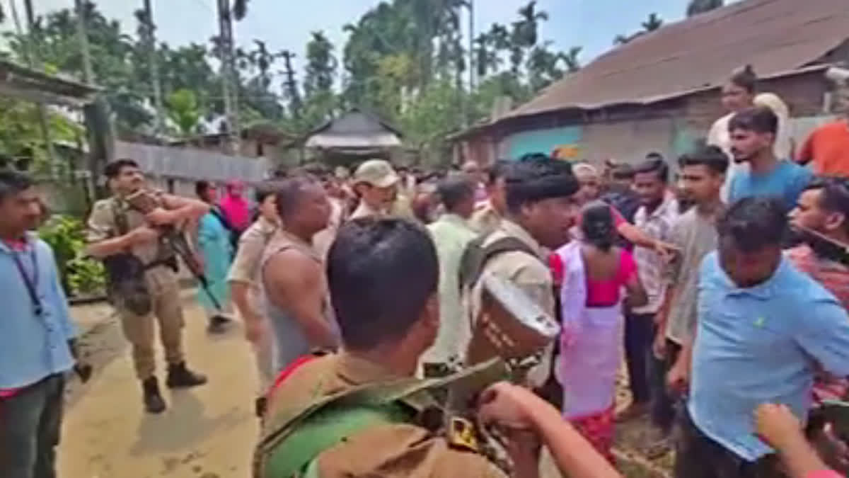 Tense Situation In Dhemaji