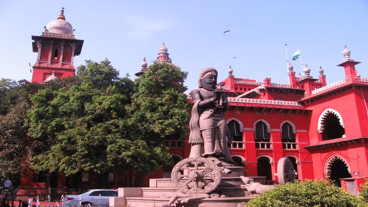 சென்னை உயர் நீதிமன்றம் - கோப்புப்படம்