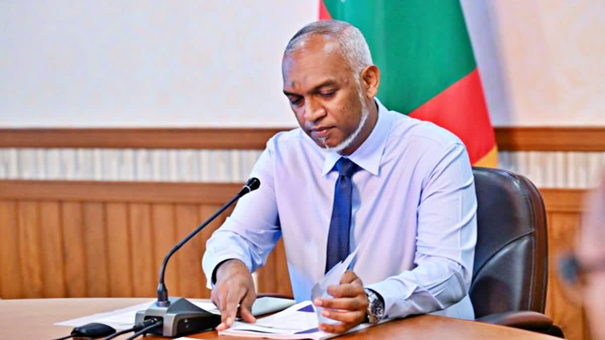 President of Maldives Mohammed Muizzu.