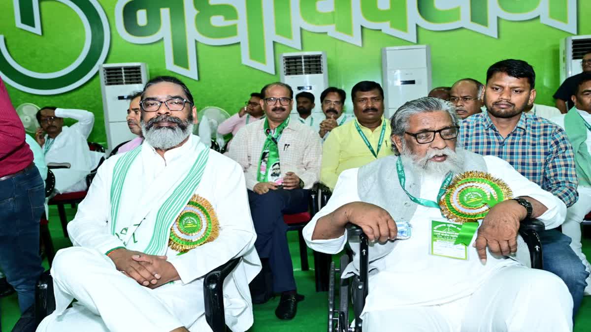 CM HEMANT SOREN JMM PRESIDENT