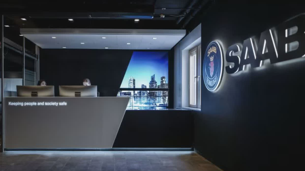 Swedish-headquartered company Saab arrives in Hyderabad, operates in IT and defense sectors