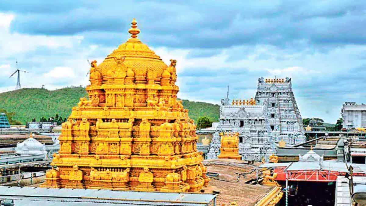 Drone Spotted  in Tirumala