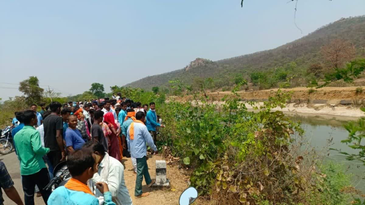 KORBA CANAL PICKUP ACCIDENT