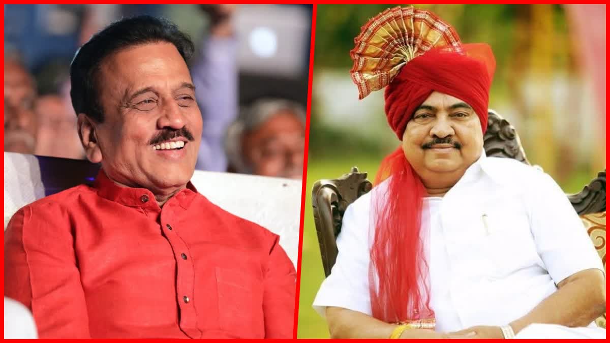 मंत्री गिरीश महाजन, एकनाथ खडसे