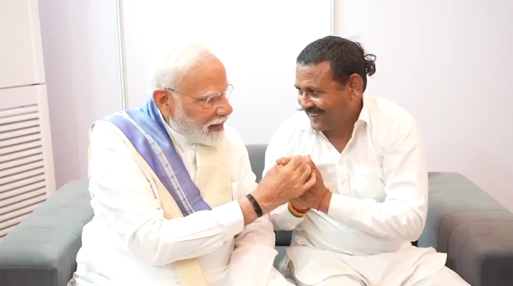 Barefoot For PM Modi