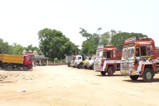 LORRY STRIKE