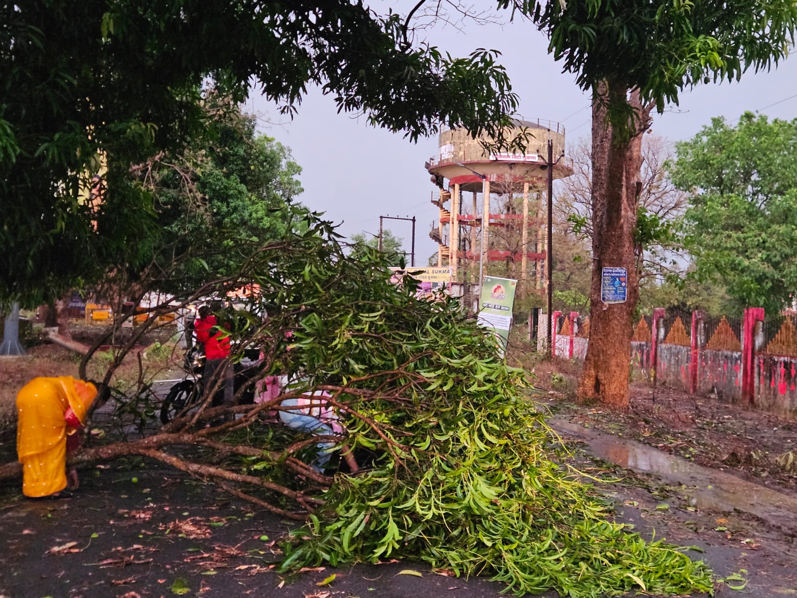 Effect Of Rain In Jagdalpur