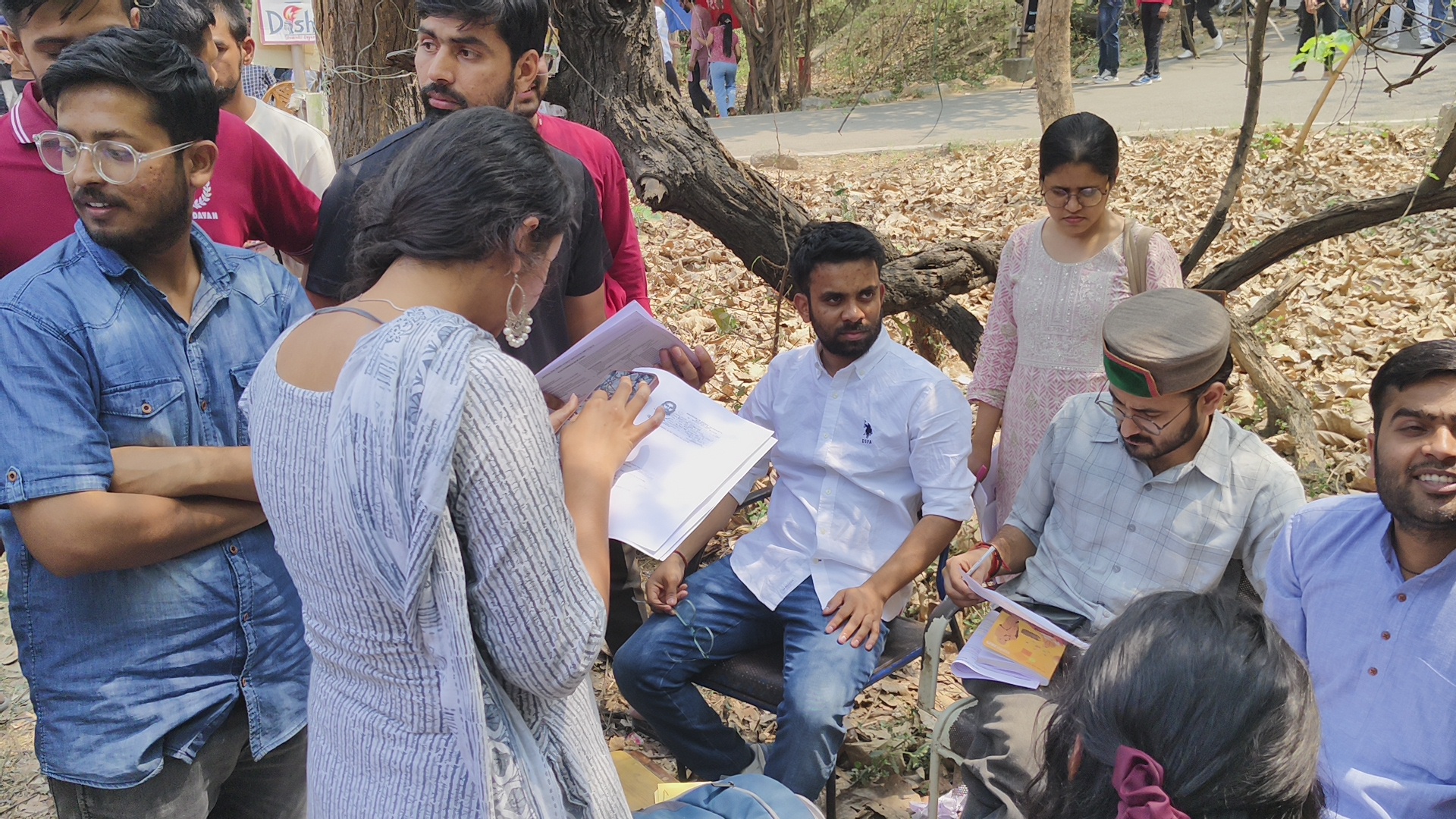 JNU में छात्रसंघ का चुनाव