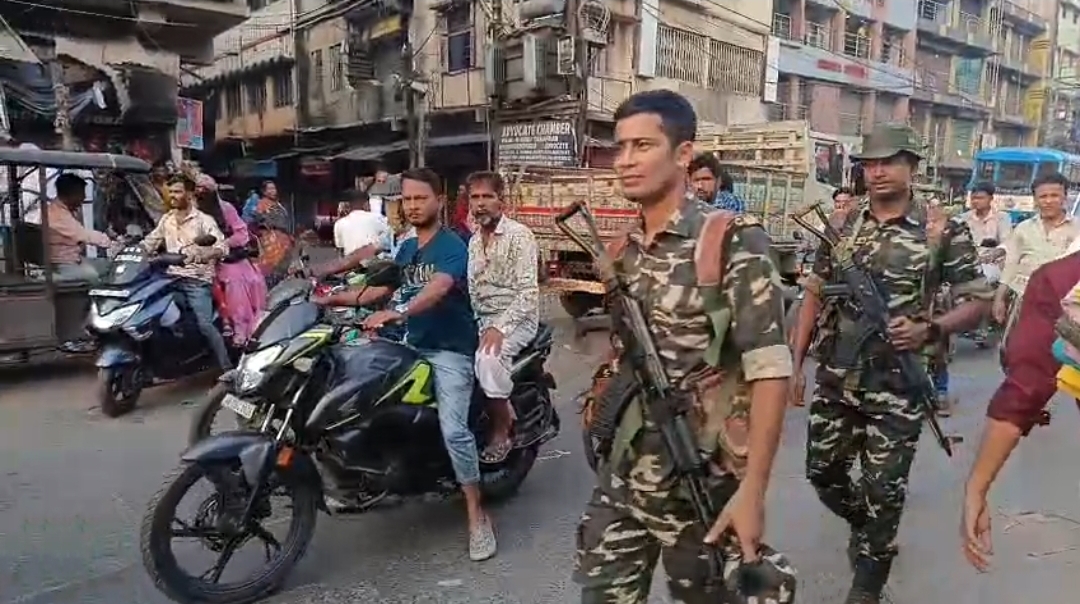 Central force route march