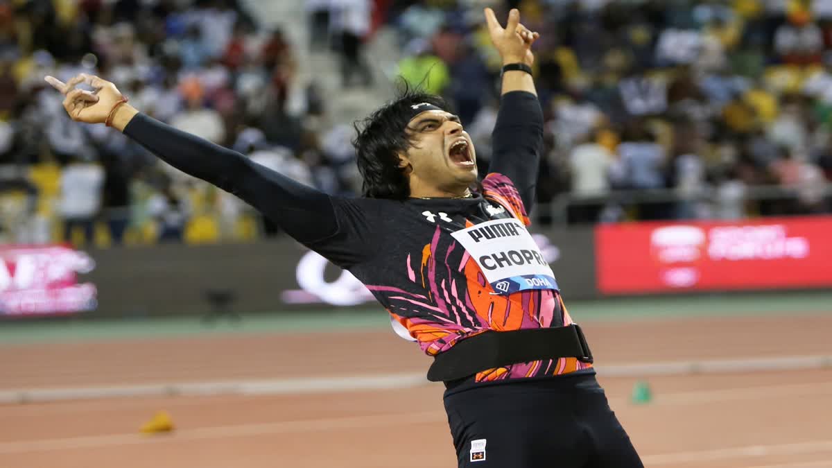 Neeraj Chopra Gold Medal