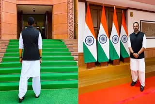 Rohit Shetty visits new Parliament