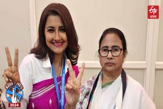 Mamata Banerjee with Rachna Banerjee