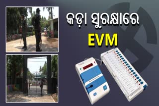 EVM under tight security