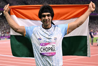 Neeraj Chopra clinched a gold medal in the in the men’s javelin throw event with a best 82.27m effort at the Federation Cup 2024 athletics meet in Bhubaneswar in Odisha on Wednesday.