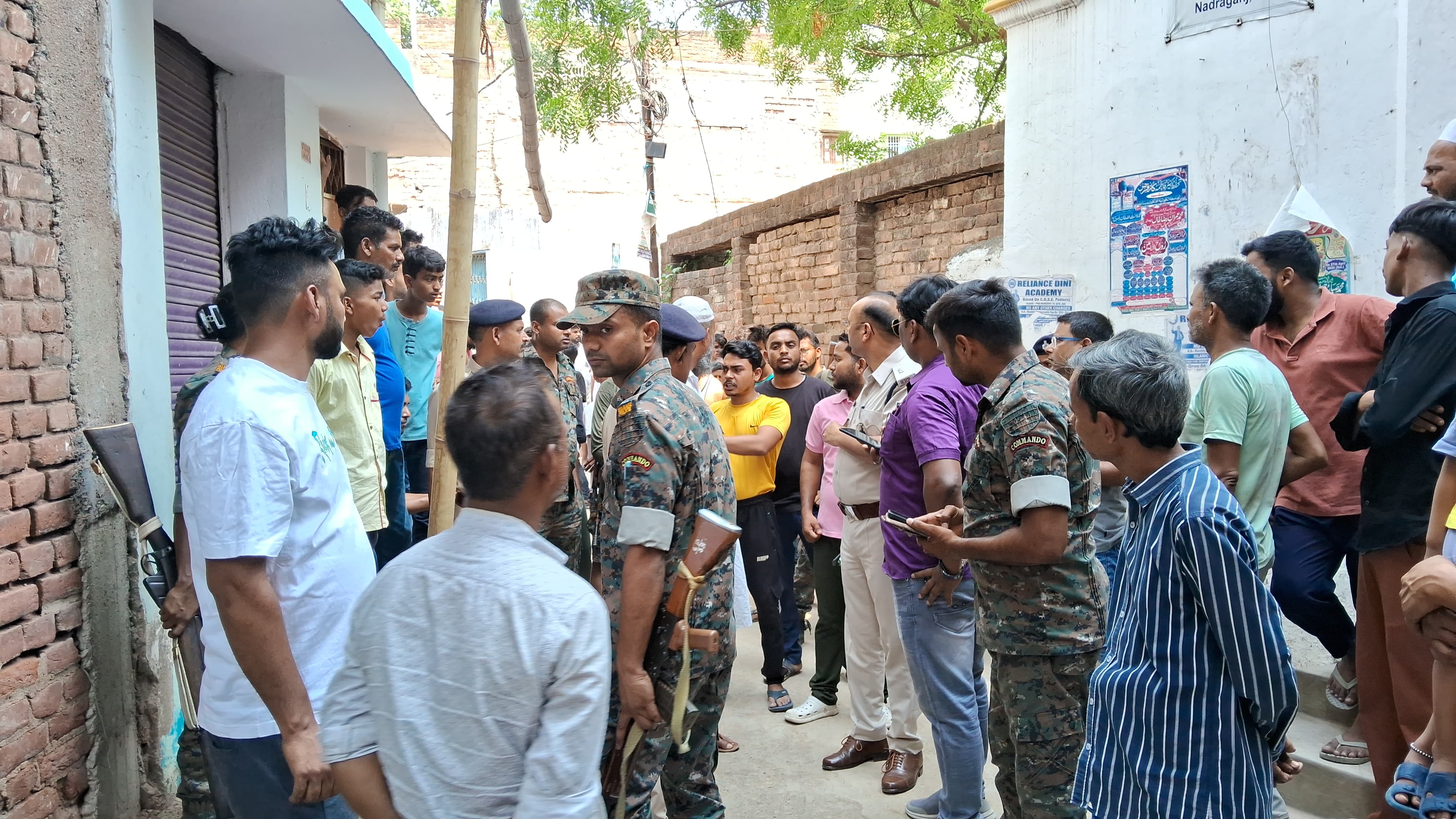 Firing On Police In Gaya