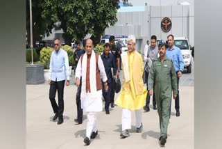 Rajnath singh Srinangar visit