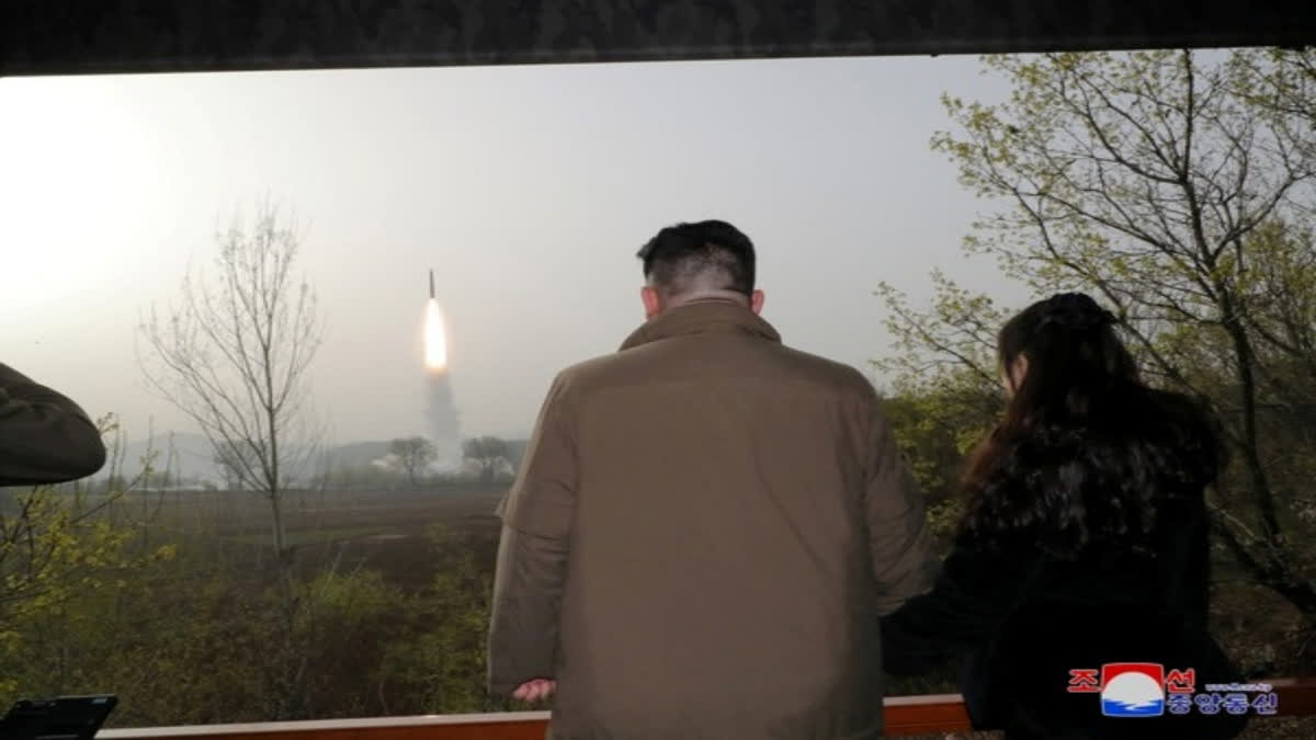 North Korea launches 2 ballistic missiles