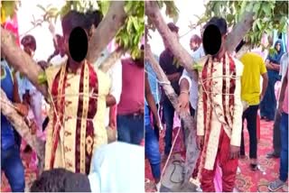 bride-relatives-tied-the-groom-to-tree-and-beat-him-for-demanding-dowry-in-uttar-pradesh