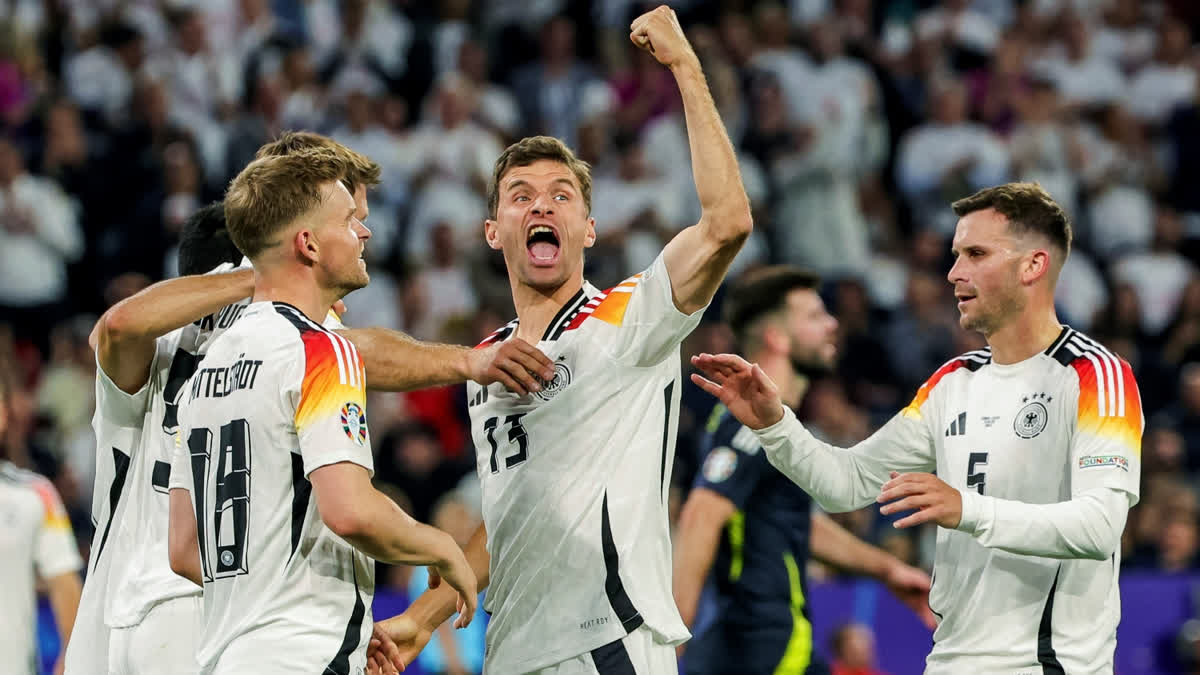 Host Germany Kicks Off Euro 2024 By Outclassing 10-man Scotland 5-1