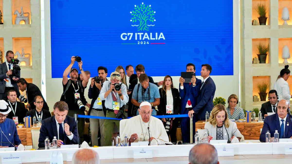 Pope Francis Becomes First Pontiff to Address a G7 Summit, Raising ...