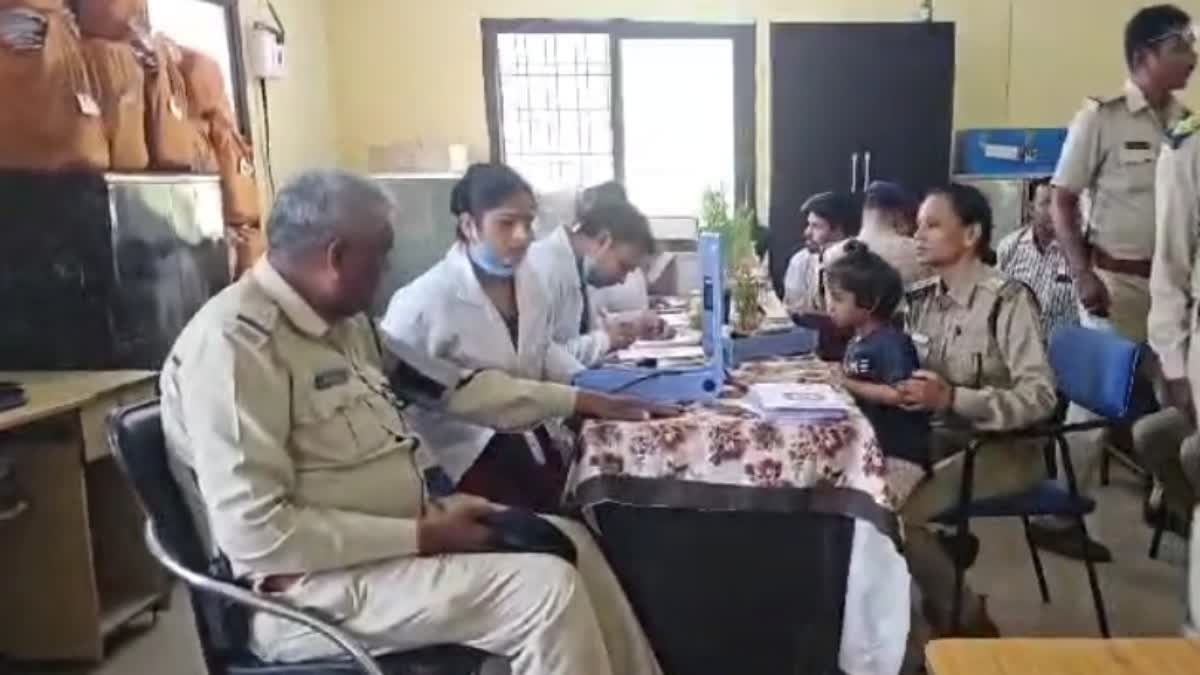 Indore Police health checkup