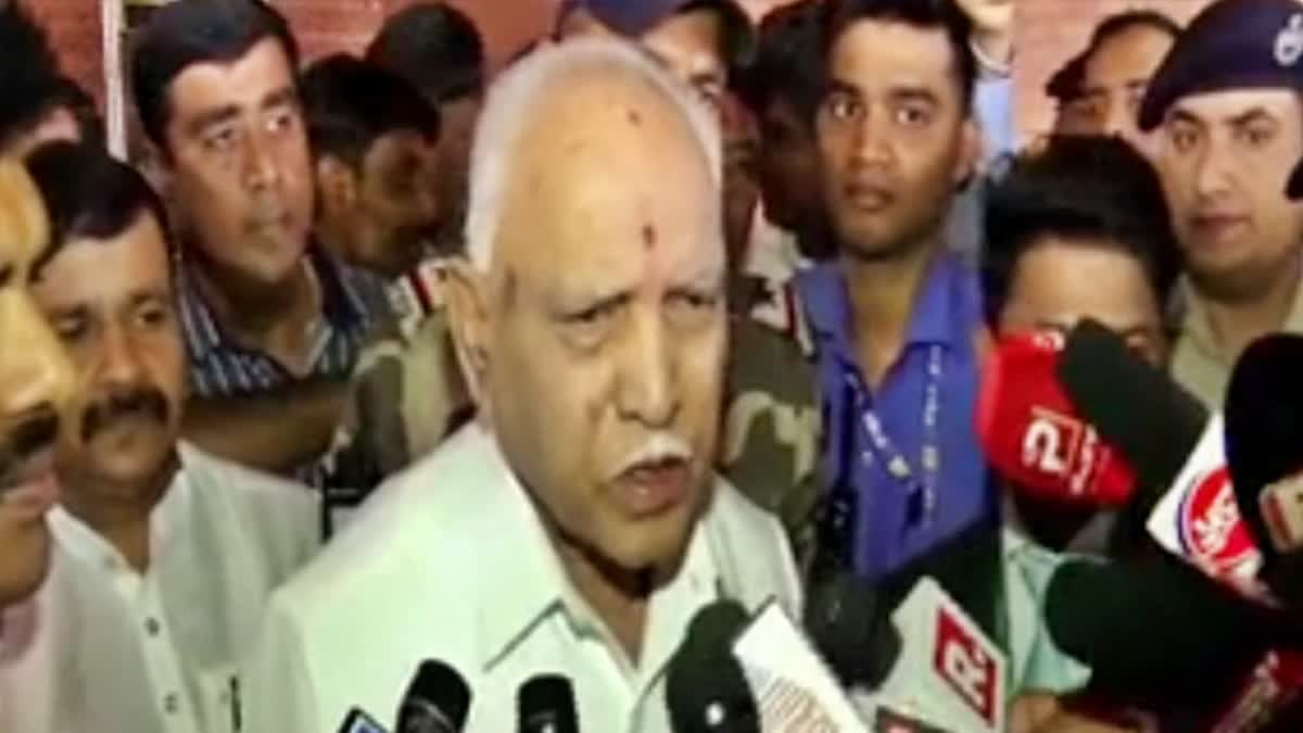 Former CM B S Yediyurappa