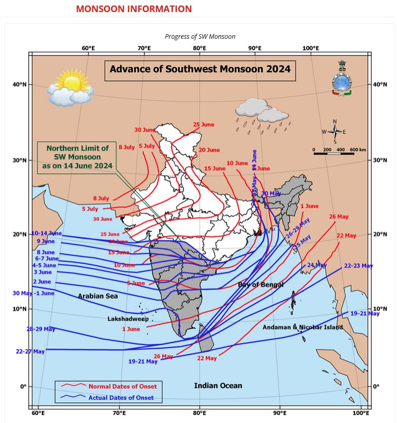 Haryana Monsoon Update