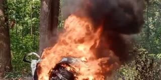 Car Catches Fire