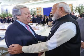 PM NARENDRA MODI  UN CHIEF ANTONIO GUTERRES  ജി 7 ഉച്ചകോടി  നരേന്ദ്ര മോദി ജി 7 ഉച്ചകോടി