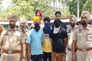 Police solved the Punjab and Sindh bank robbery case, arrested the accused with cash and Audi car IN KHANNA