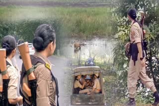 FEMALE FOREST GUARD KAZIRANGA