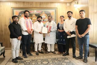 ABVP MEETS EDUCATION MINISTER