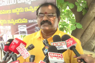 Irrigation Minister Nimmala Rama Naidu