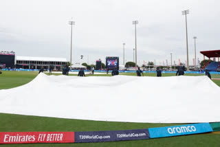 The T20 World Cup match between India and Canada was on abandoned without a ball being bowled due to wet outfield here on Saturday. The umpires decided to abandon the match after an inspection at 11.30 AM local time (9 PM IST). Earlier there were initial inspection held at 10 AM local time (7.30 PM IST) and 10.30 AM local time (8 PM IST).