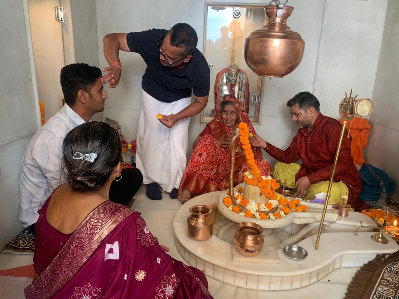 Jashodaben reached Rishikesh