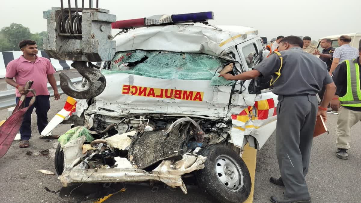 Five Dead As Ambulance Carrying Deceased Collides With Pickup In Uttar ...
